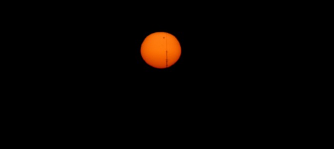 Venus transit – 2012